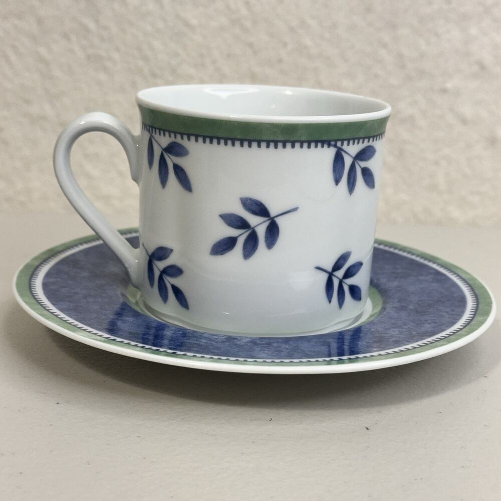 Villeroy & Boch Switch 3 Porzellan Germany Breakfast Cup & Saucer Set A14 & B32